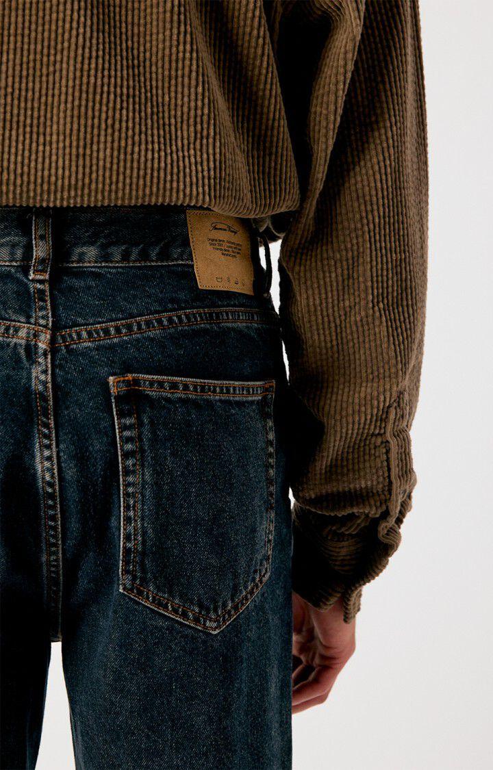 American Vintage Lydbay Blue Black 5 Pocket Jeans Herren dunkelblau